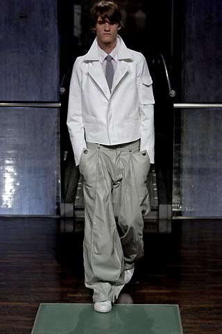 SS05 "History of the World" Denim Blouson w/ Extended Arms