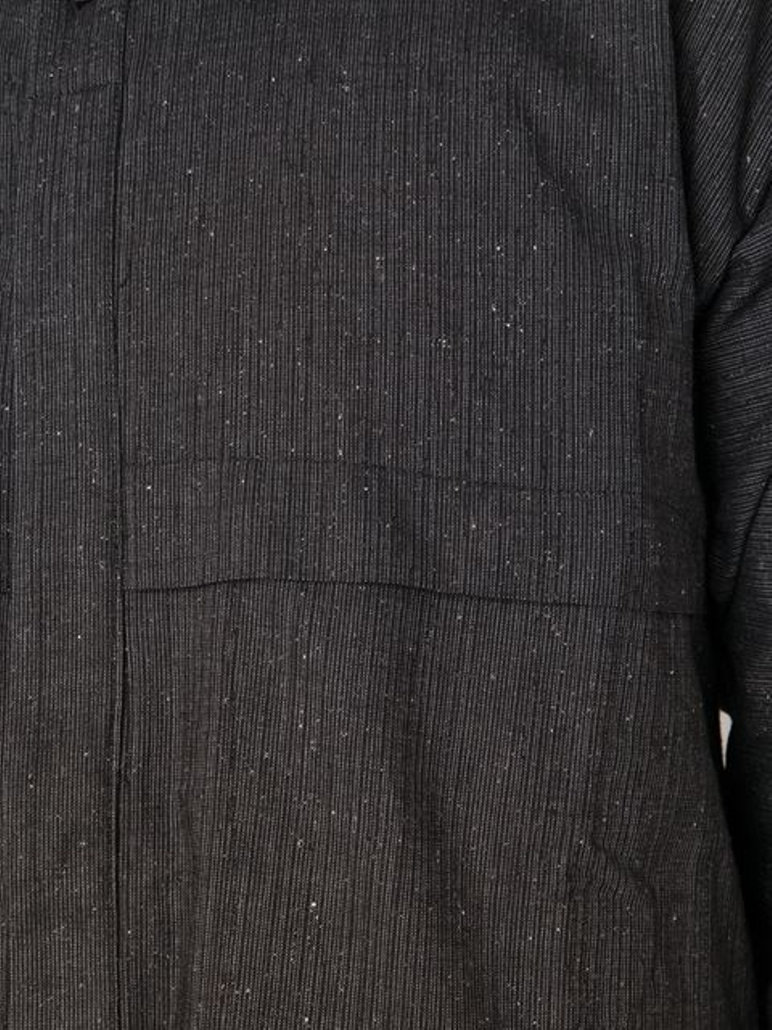 Look #37 "Morion" Striped Long Pullover Button Up
