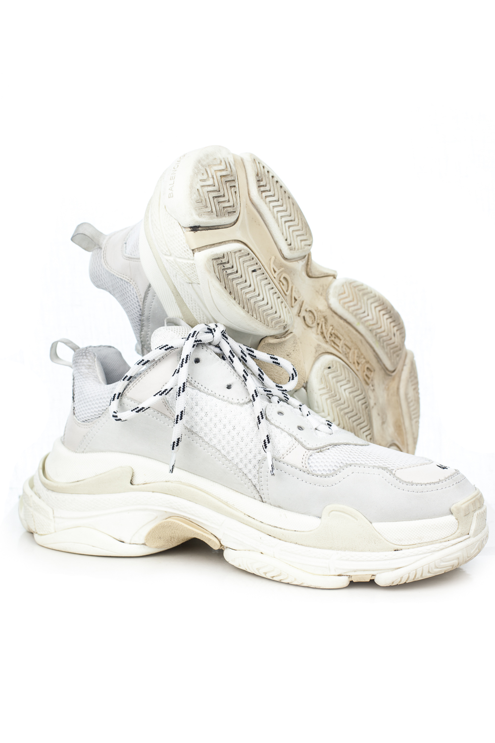 Beige/White Triple S