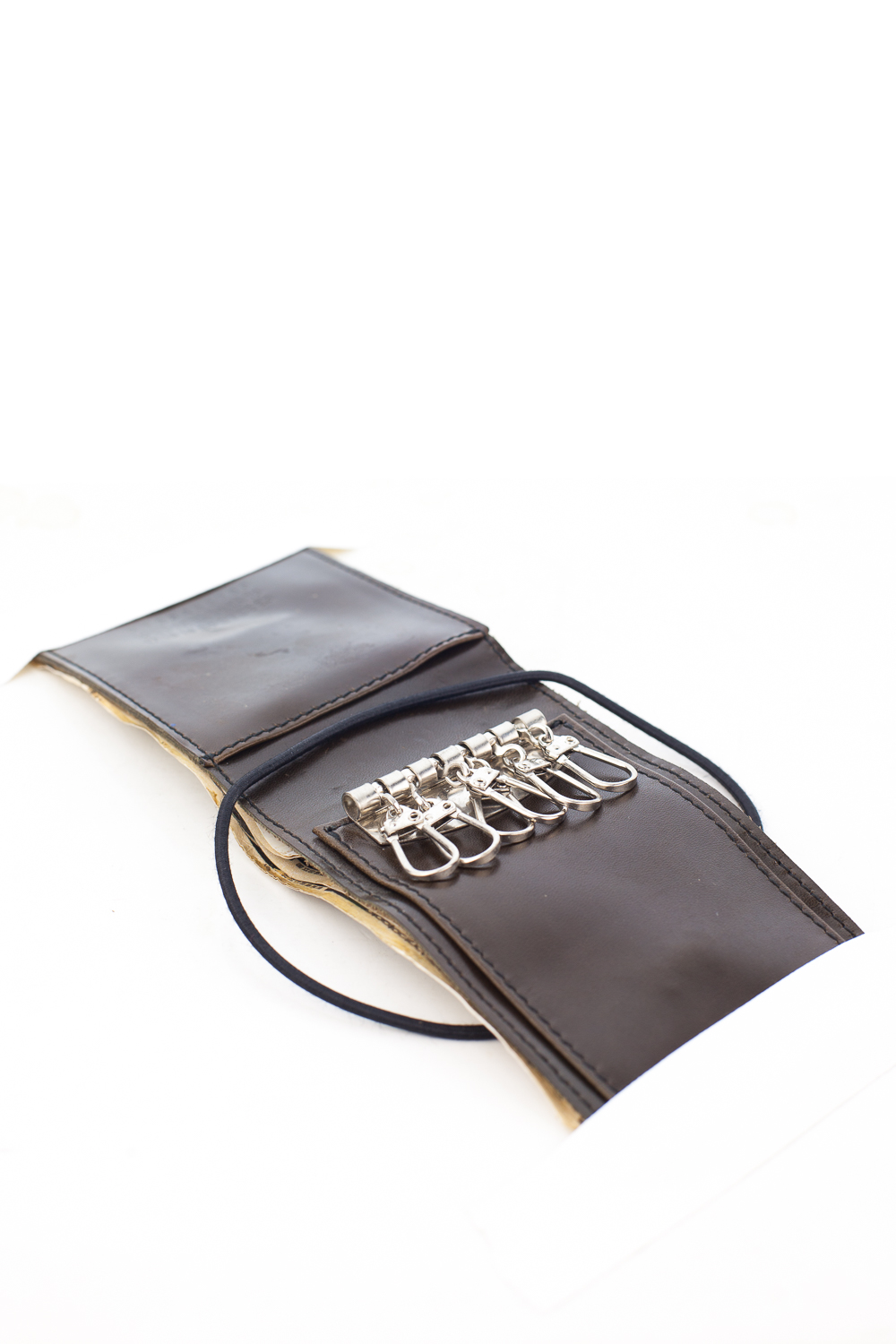 08 "Yen Bills" Elastic Band Bifold Key Wallet