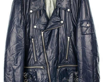 AW03 “Closer” Puffer Down Moto Jacket