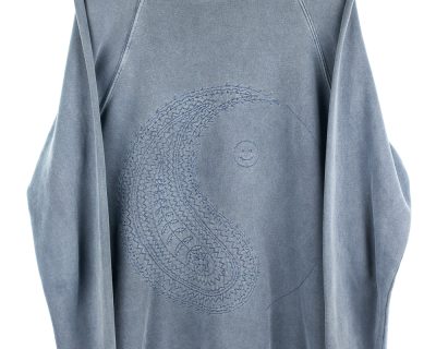 AW04 “Waves” Paisley YinYang Crewneck