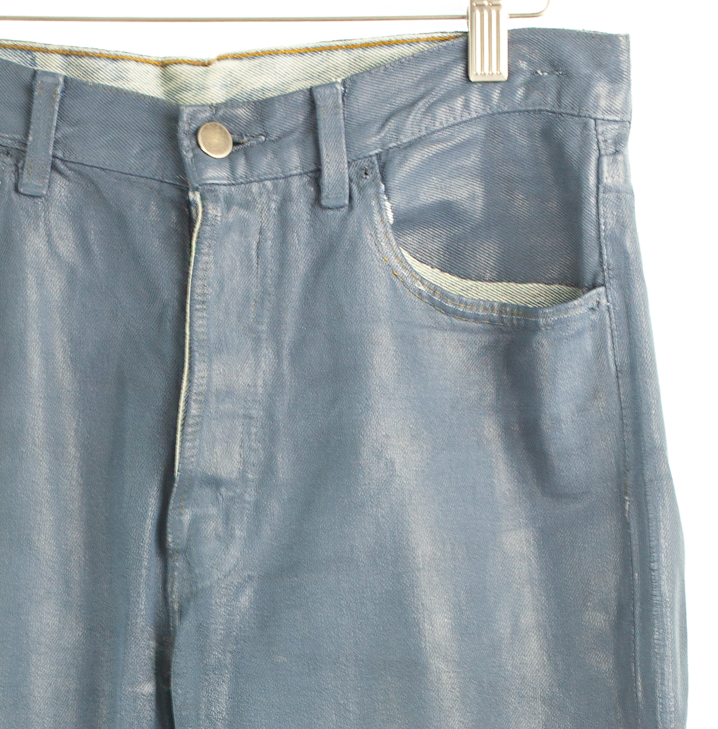 Artisanal 00-02 Dark Livid Painted Denim