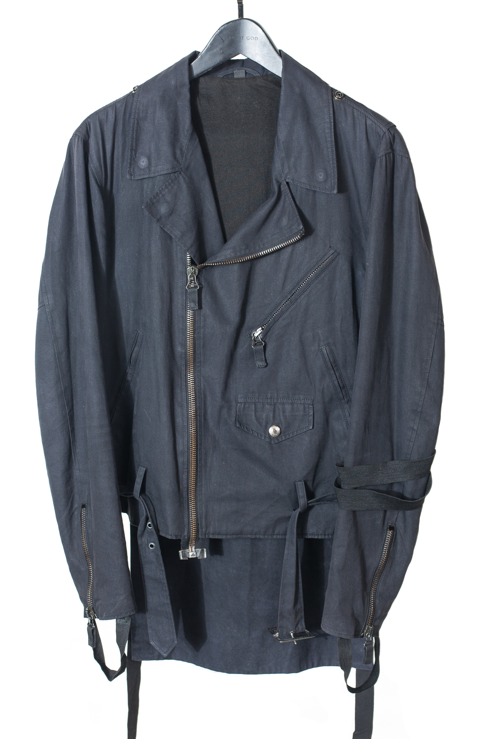 AW03 Skirted Bondage Moto Jacket