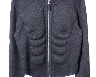 FW91 “French Cancan” Muscle Zip Knit