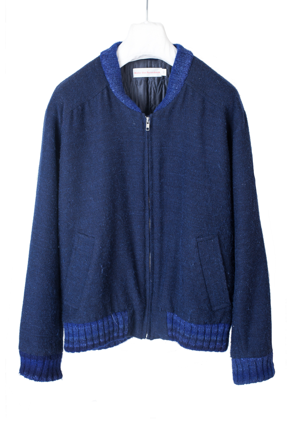 FW14 "Crossed Crocodiles Growl" Embroidered Wool "Face" Jacket