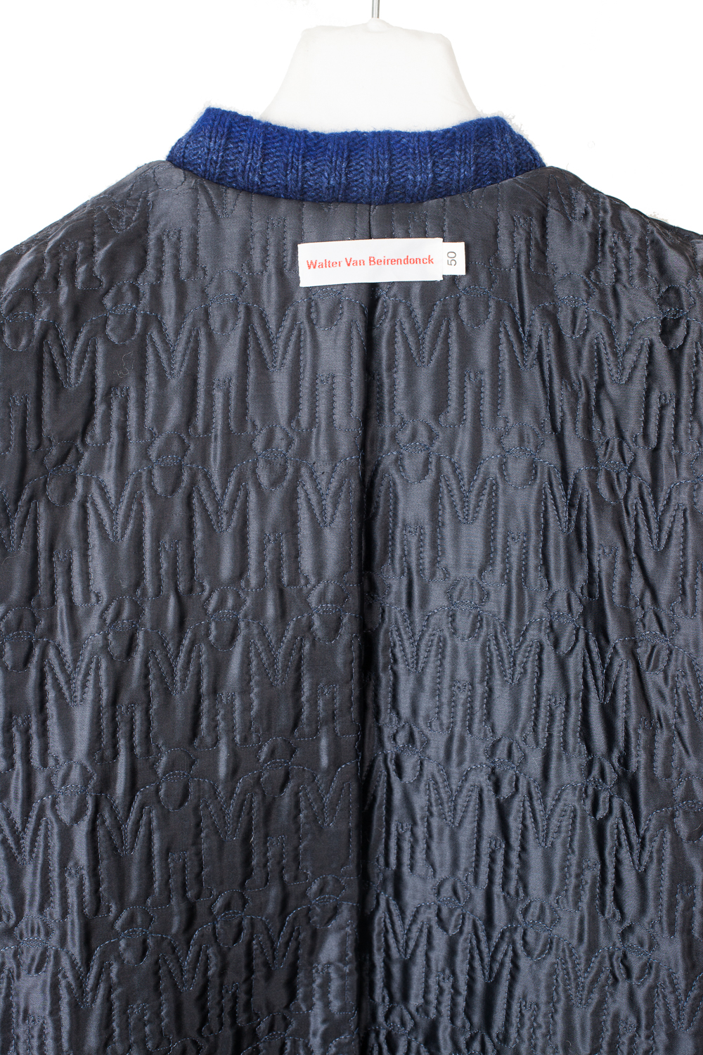 FW14 "Crossed Crocodiles Growl" Embroidered Wool "Face" Jacket