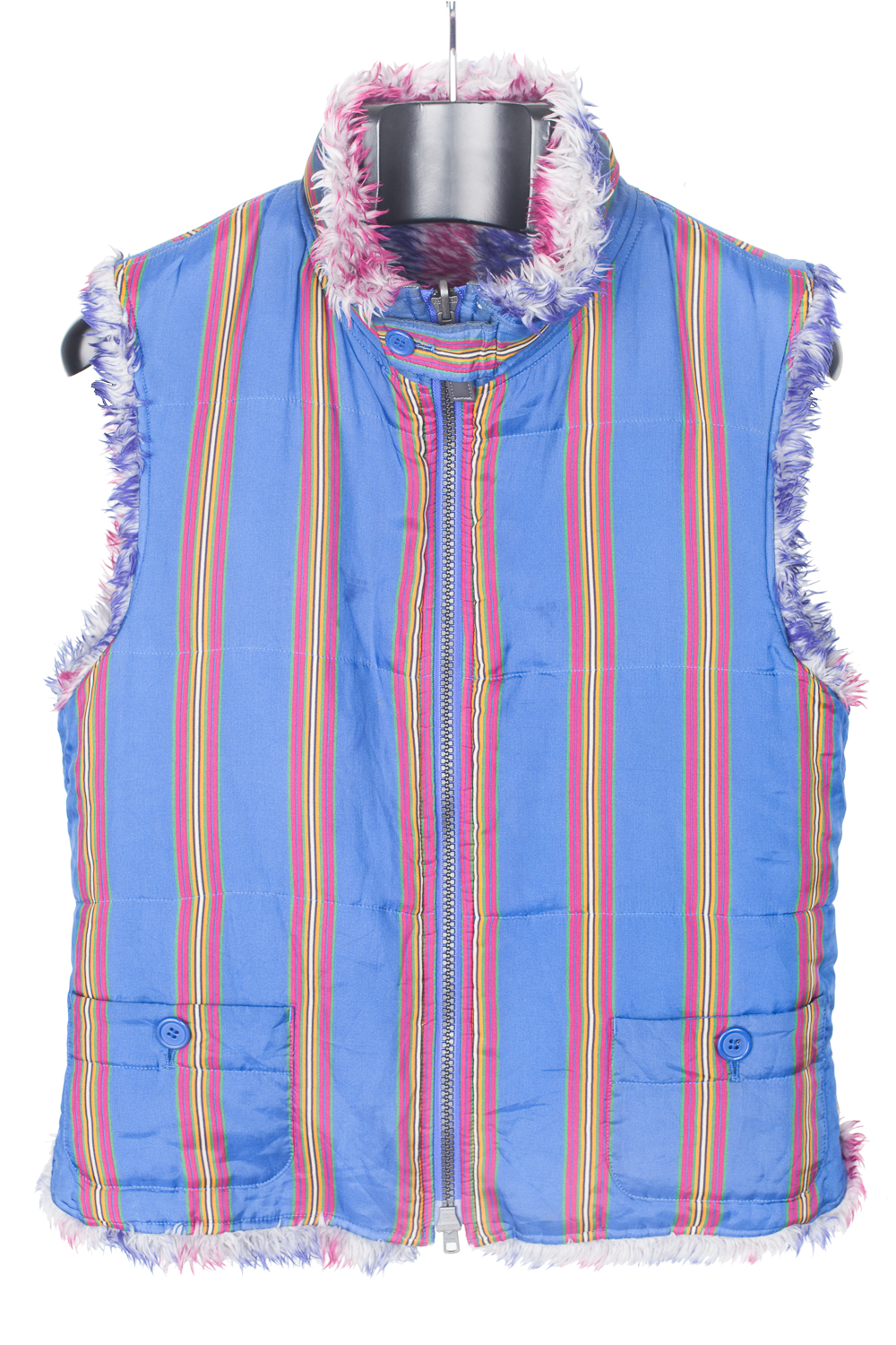 Reversible Faux Fur Vest