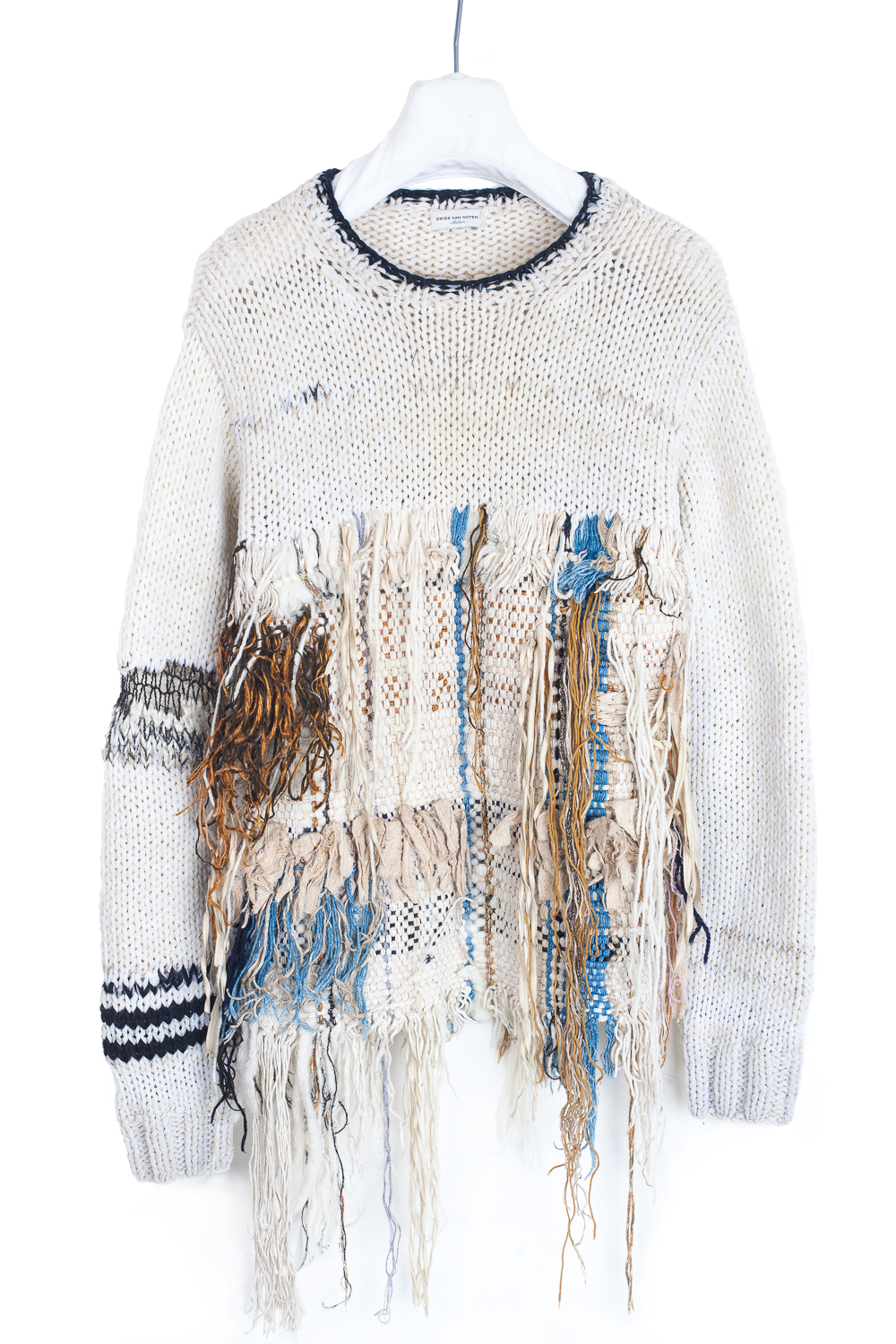 SS17 Nasawi Hand-knit Sweater (Ivory)