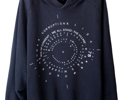 AW03 “Closer” Power, Corruption & Lies Label Hoodie
