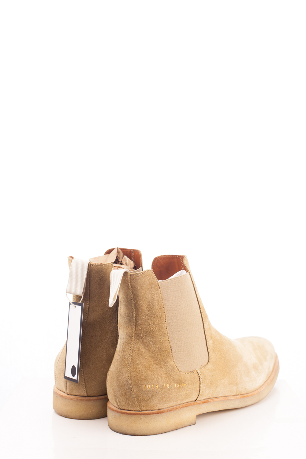 Tan Crepe Sole Chelsea