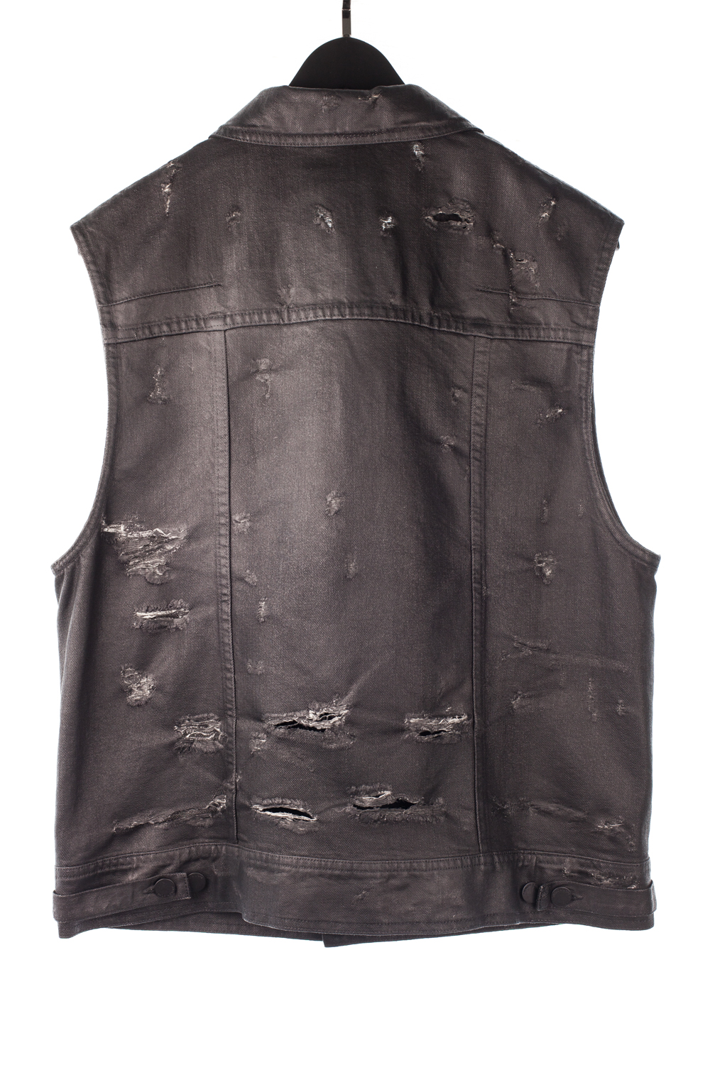 SS04 "Strip" Waxed Vest