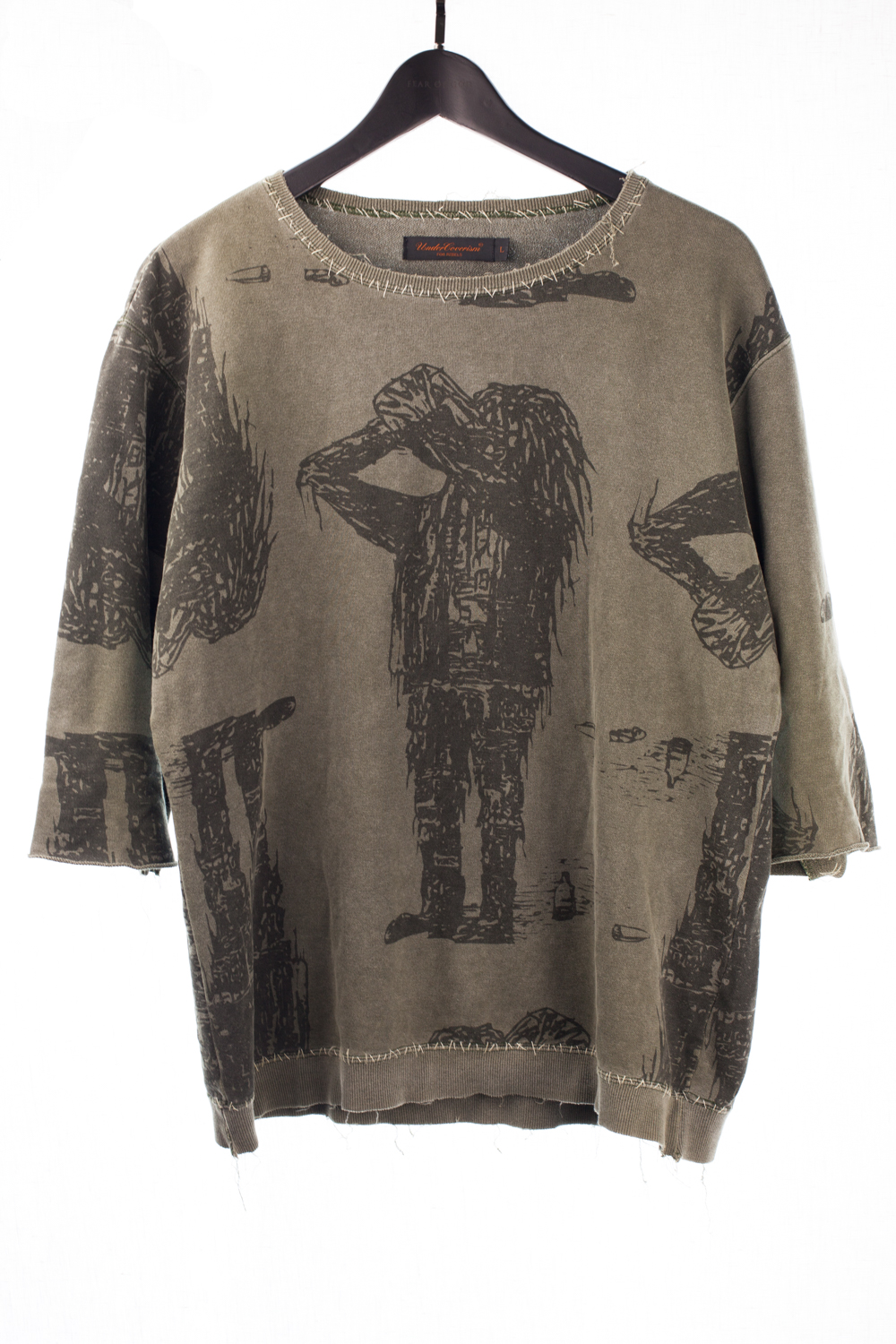 03 "Scab" Half Sleeved Light Sweatshirt