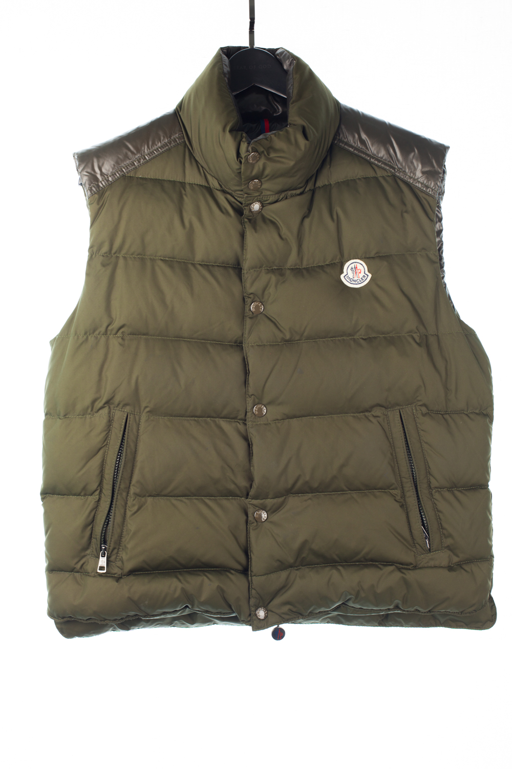 Moncler Moss Green Puffer Vest