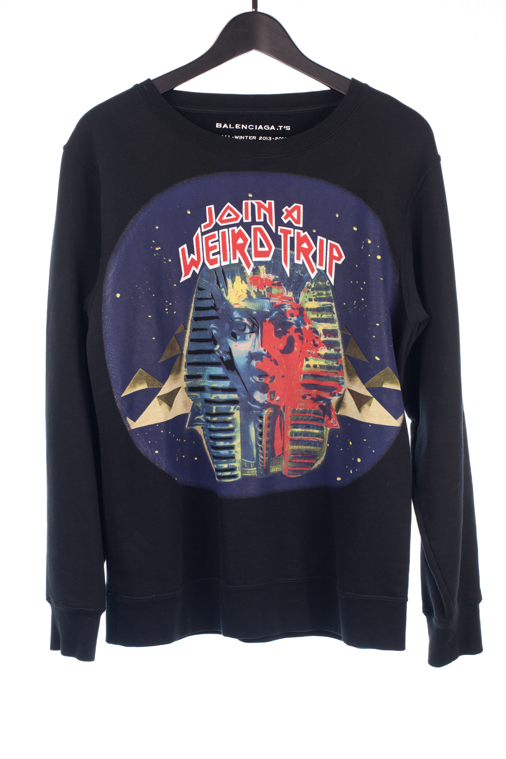 balenciaga join a weird trip sweatshirt