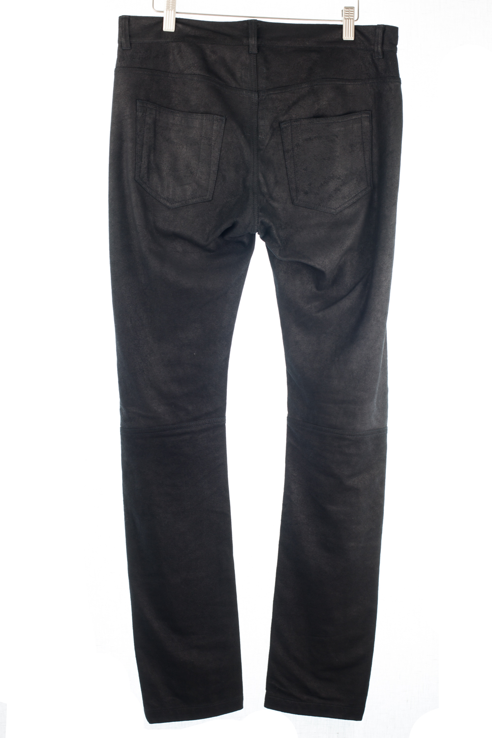 Fw14 Moody Leather/Cotton Blend Pants