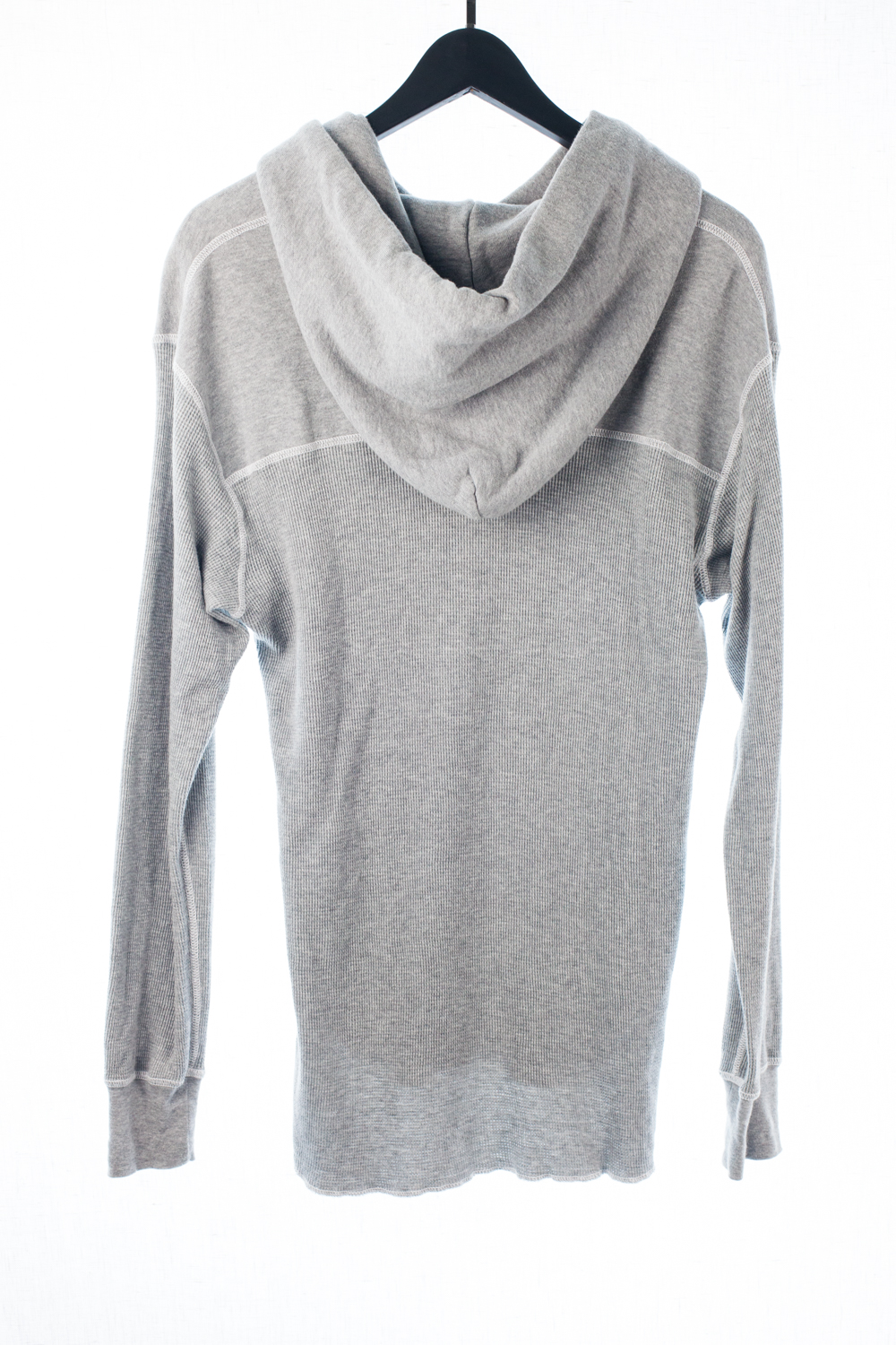 Waffle Knit Stretch Hoodie