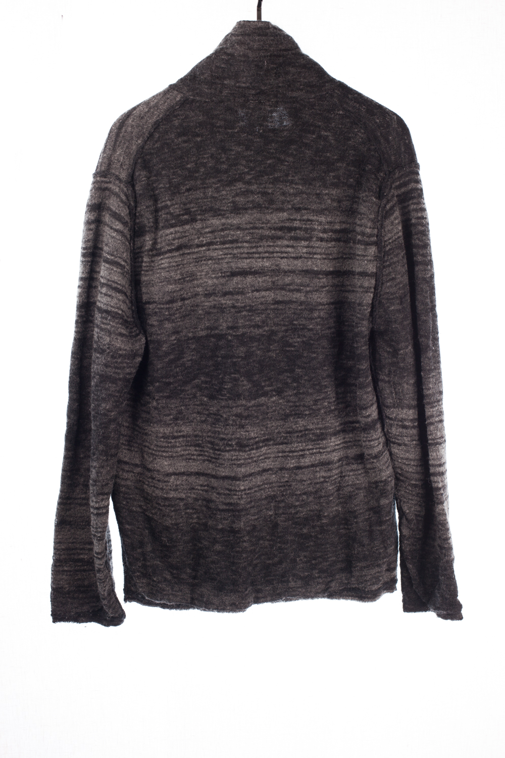 Mohair Blend Reversible Heavy Cardigan