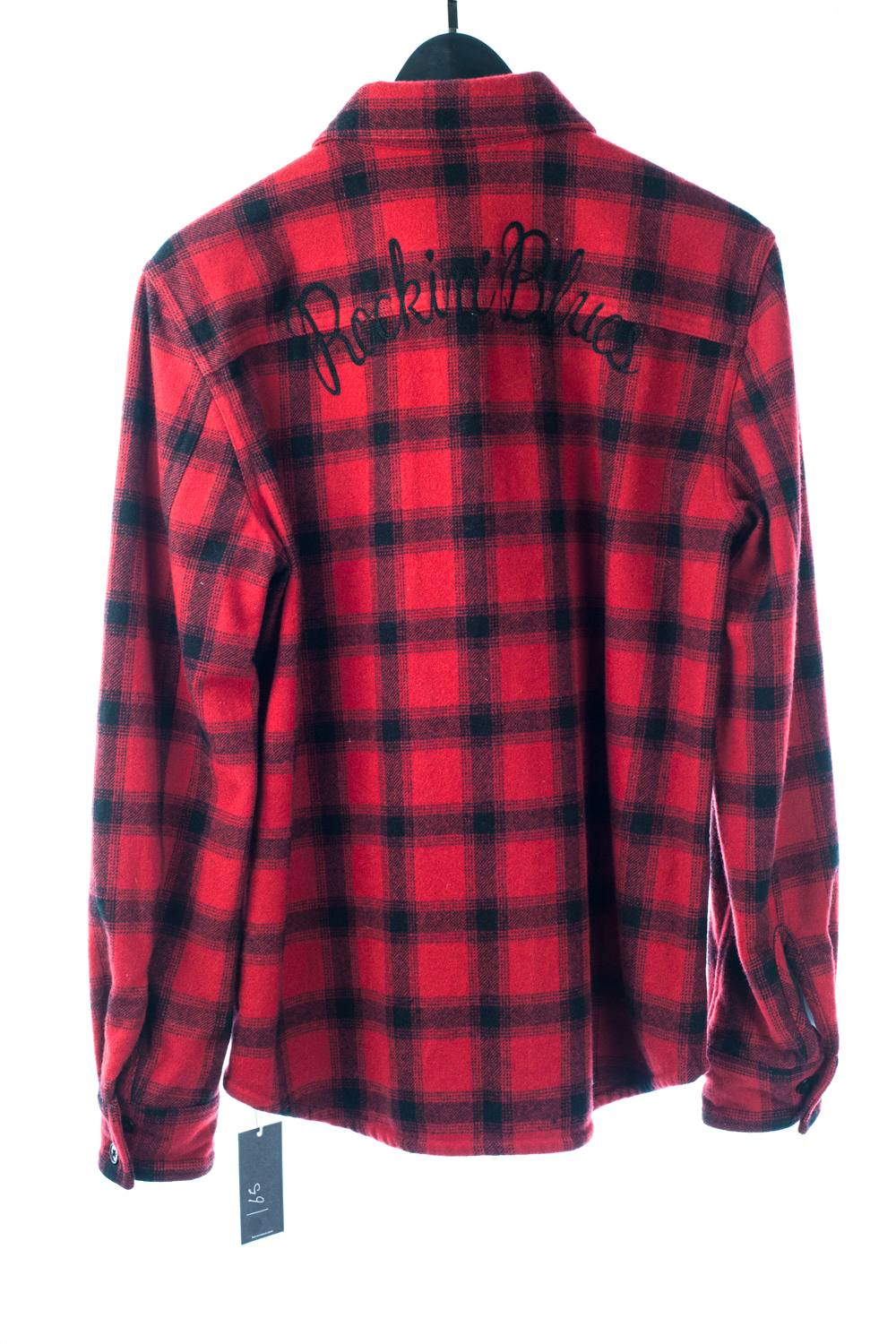Rockin' Blues Lined Flannel Shacket