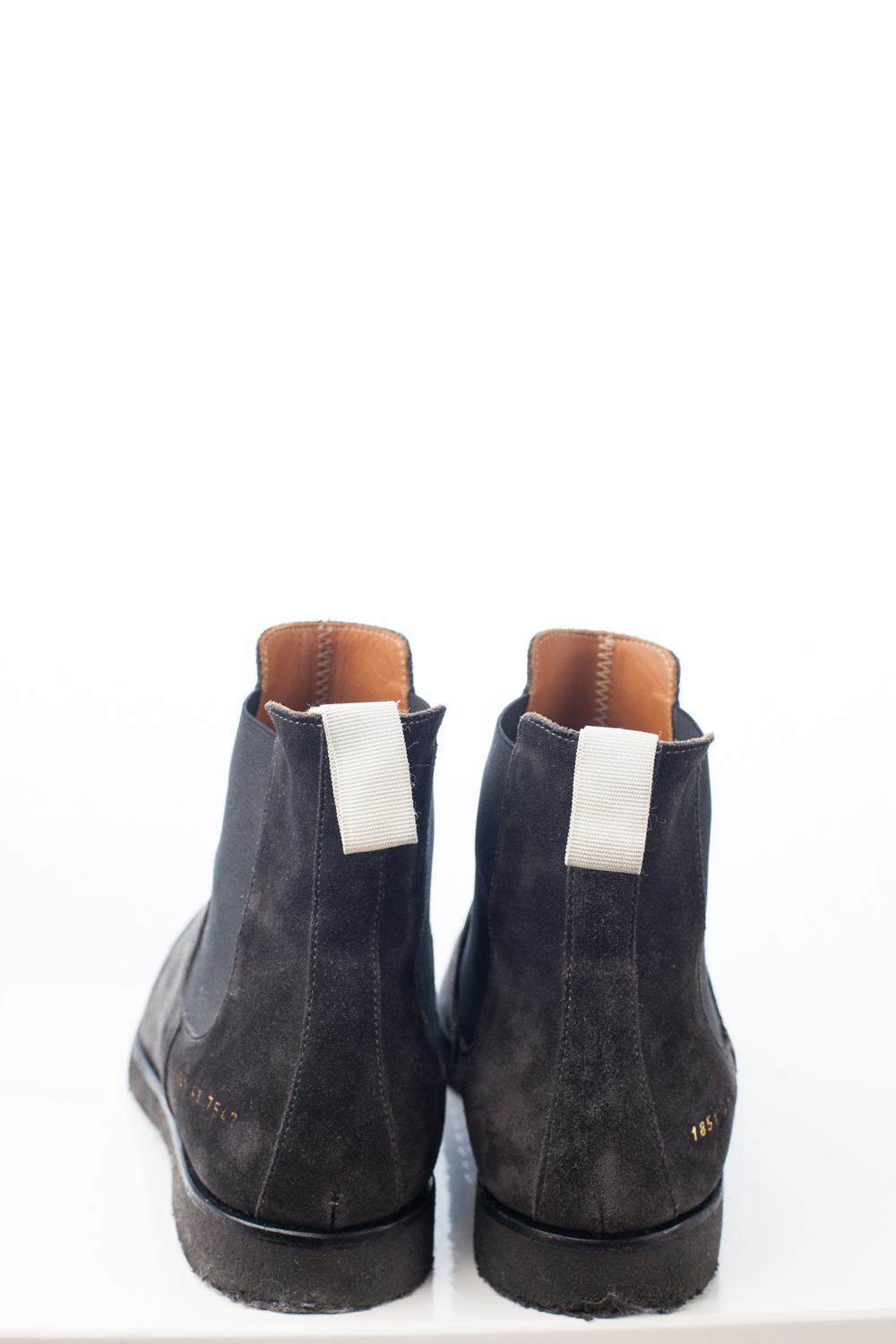 Charcoal Crepe Sole Chelseas
