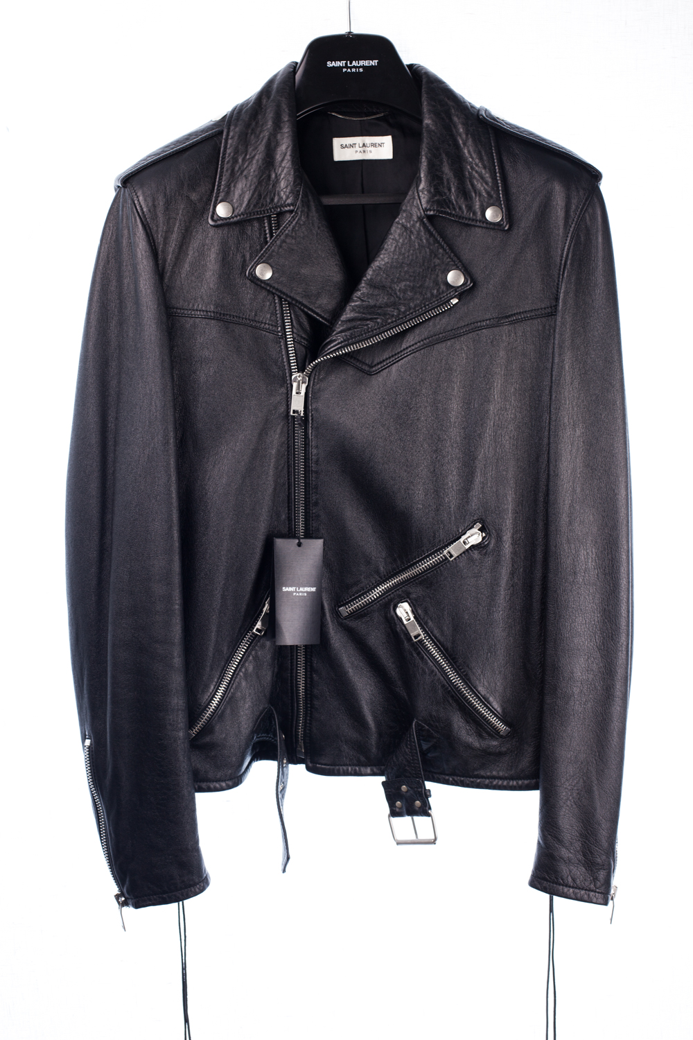 NWT SS16 Lace Up Motorcycle Jacket
