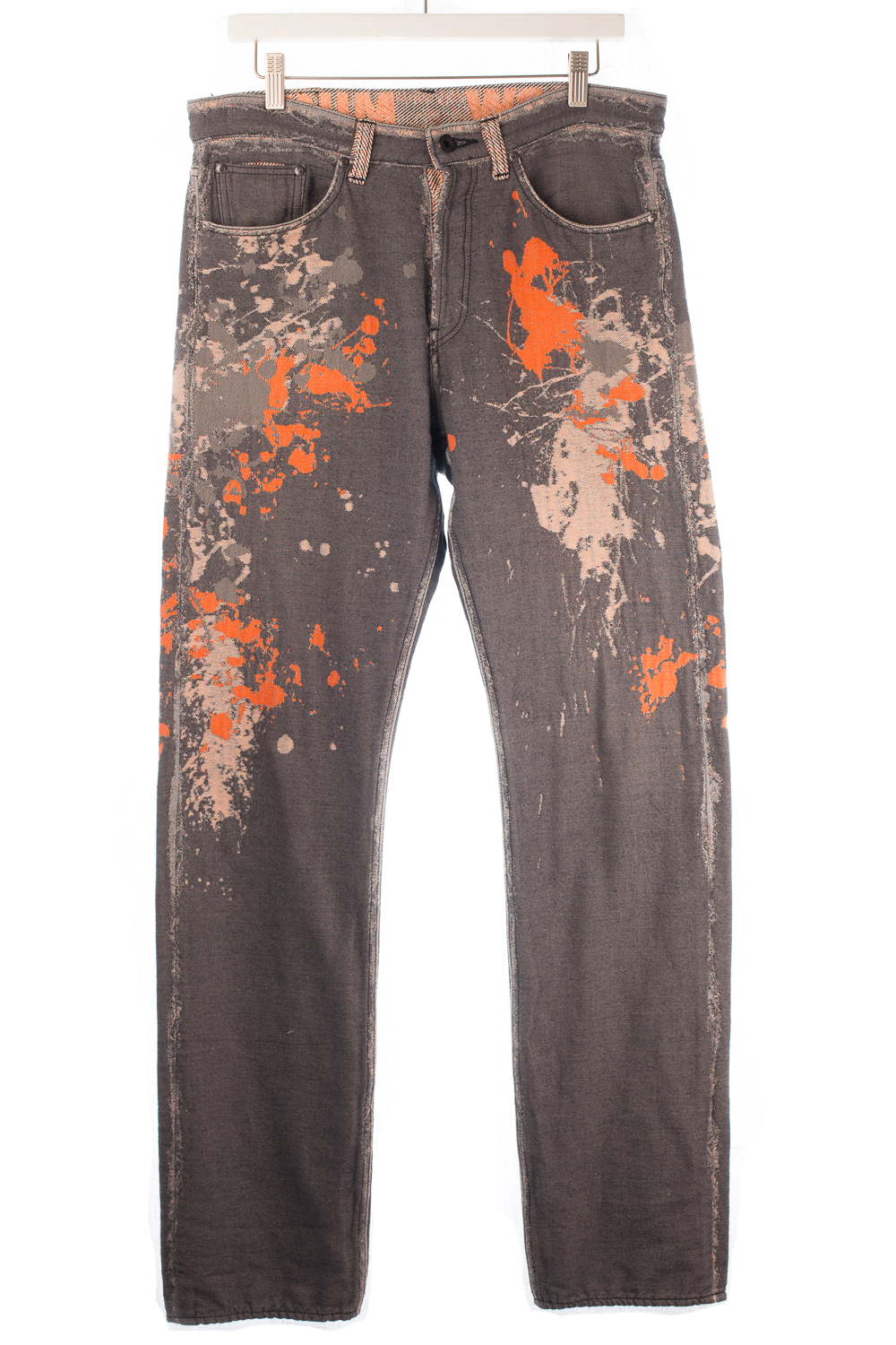 Goede APOC Jacquard Paint Splatter Pants | Horror Vacuo XK-24