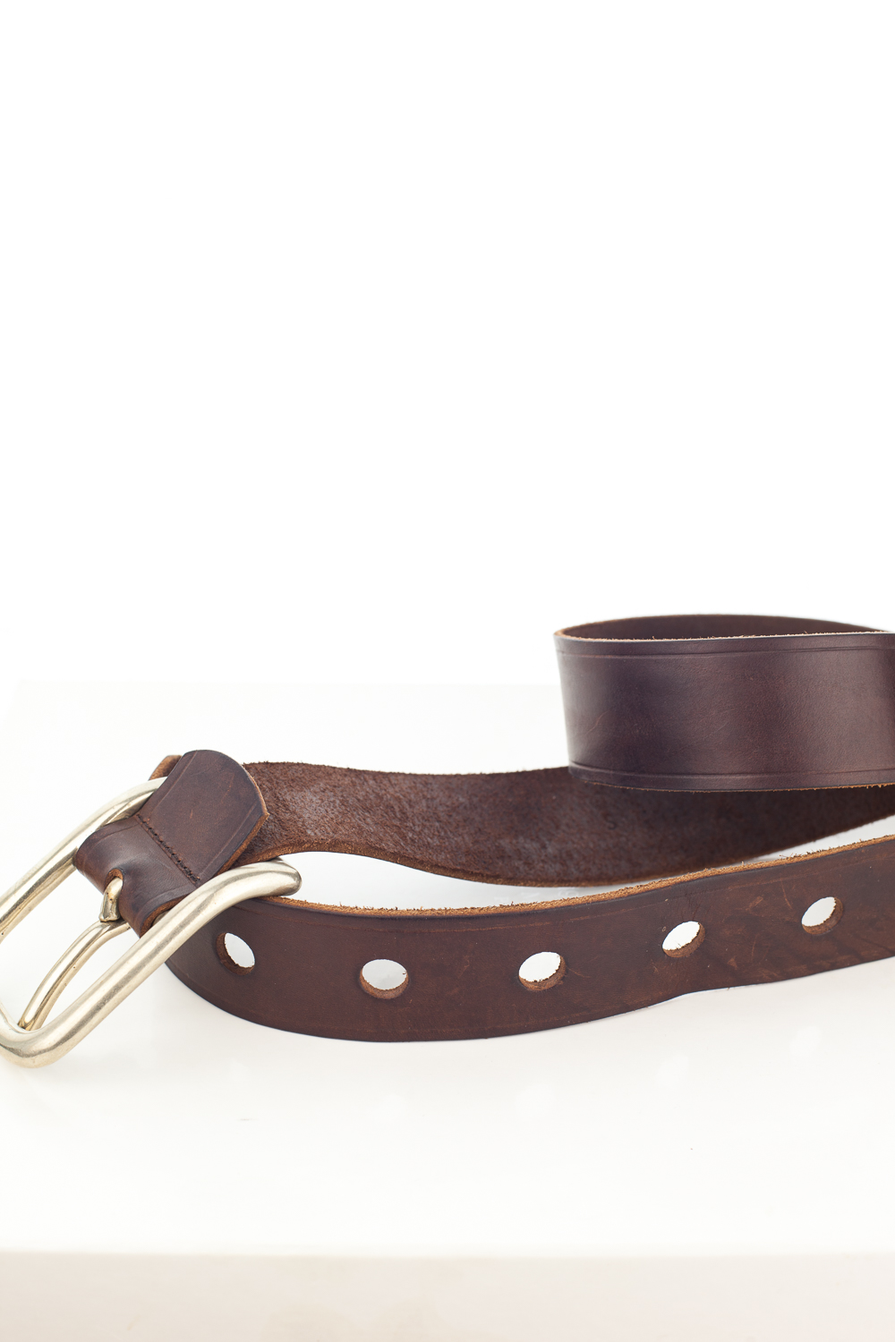 Artisanal "0 10" Oversized Belt