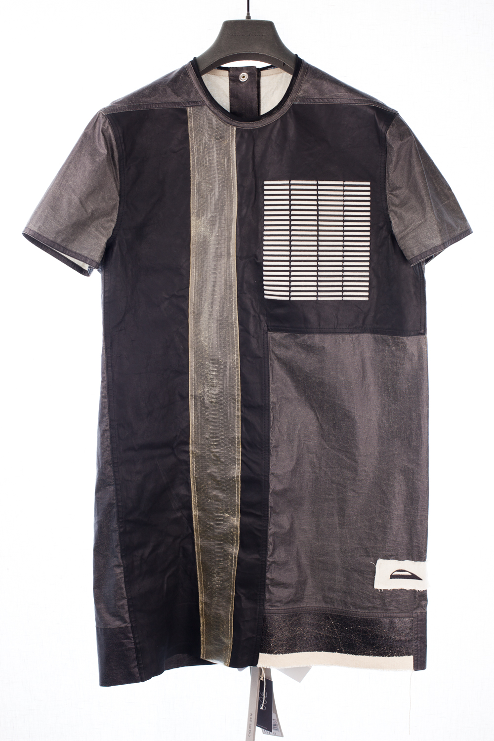 SS16 "Cylcops" SnakeSkin Runway Tunic (Black)