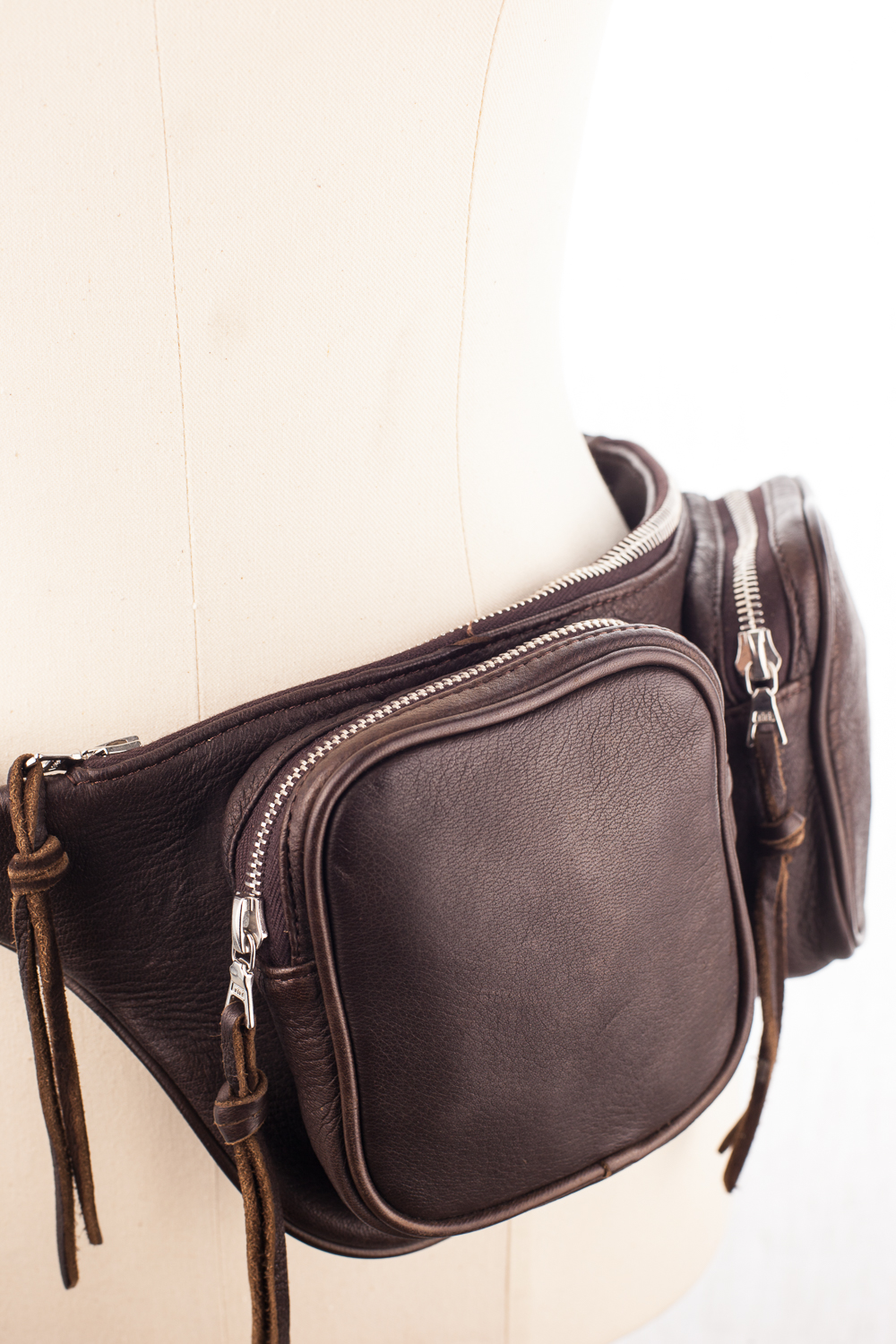 Elk Leather Belt/Waistbag