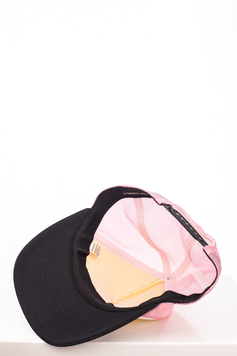06 Logo Pink/White Swarovski Trucker Hat