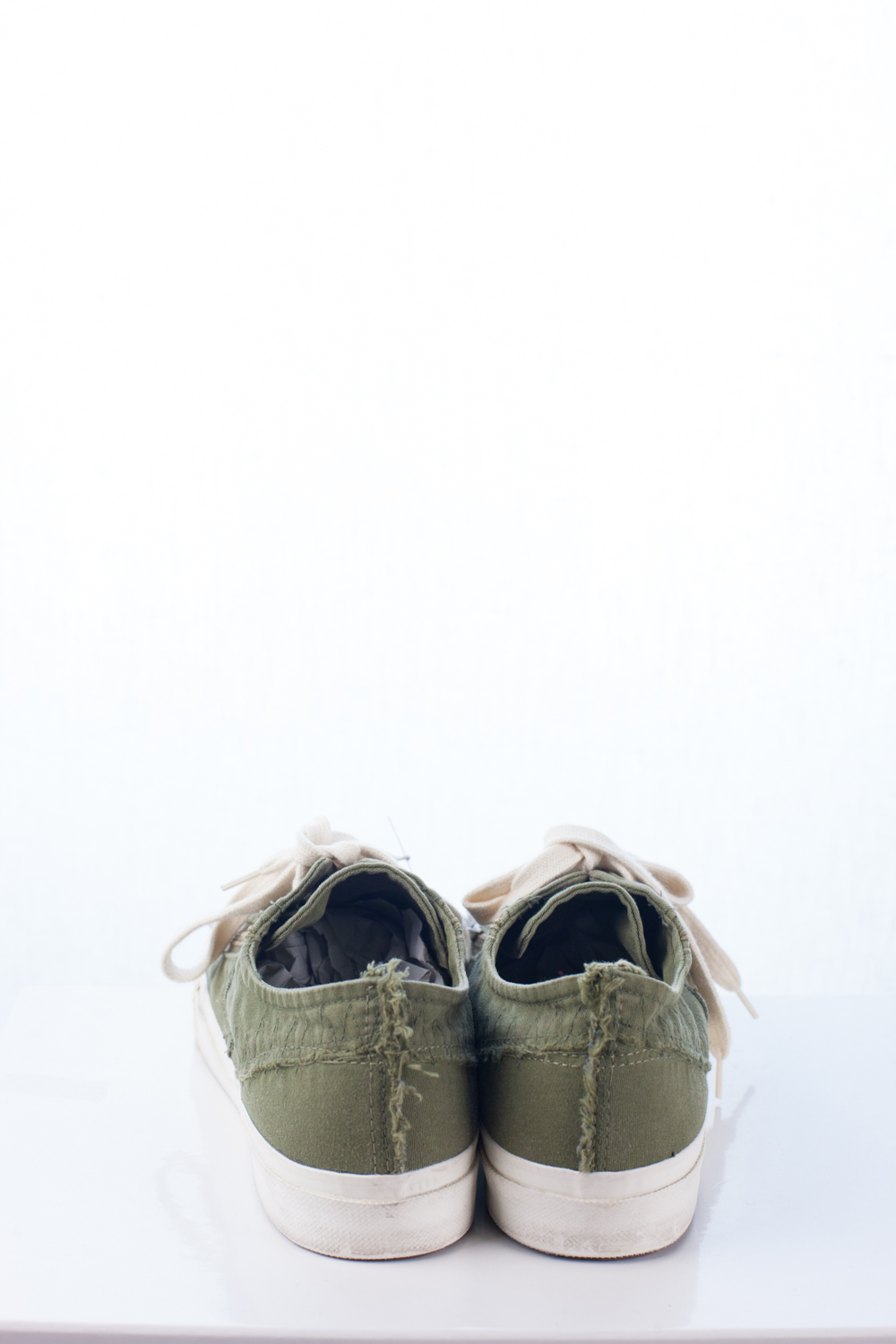 Frayed Edge "Taxi Driver" Sneakers