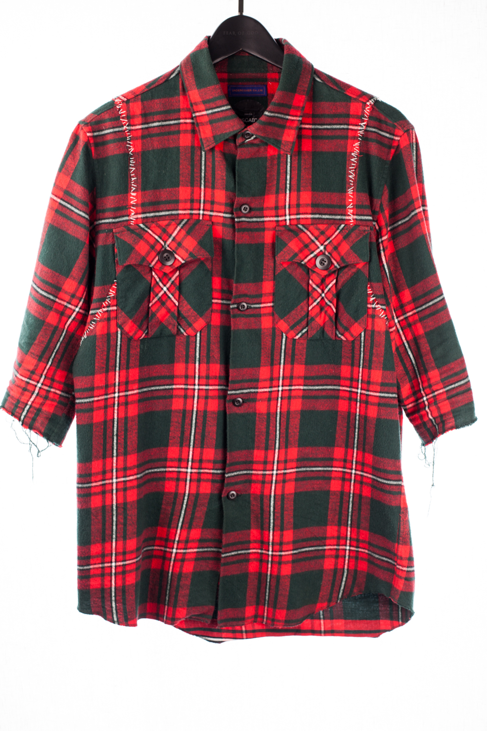 SS16 "Scab" Joy Division "This Is The Way Step Inside" Flannel