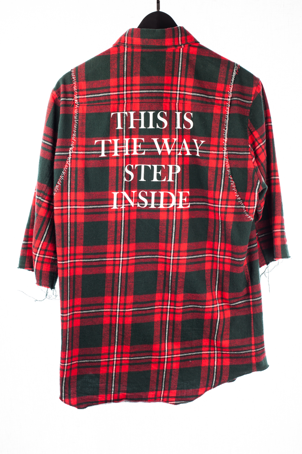 SS16 "Scab" Joy Division "This Is The Way Step Inside" Flannel