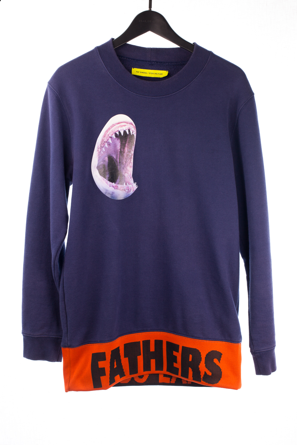 RS X Sterling Ruby "FATHERS" "ABUS LANG" Sweatshirt