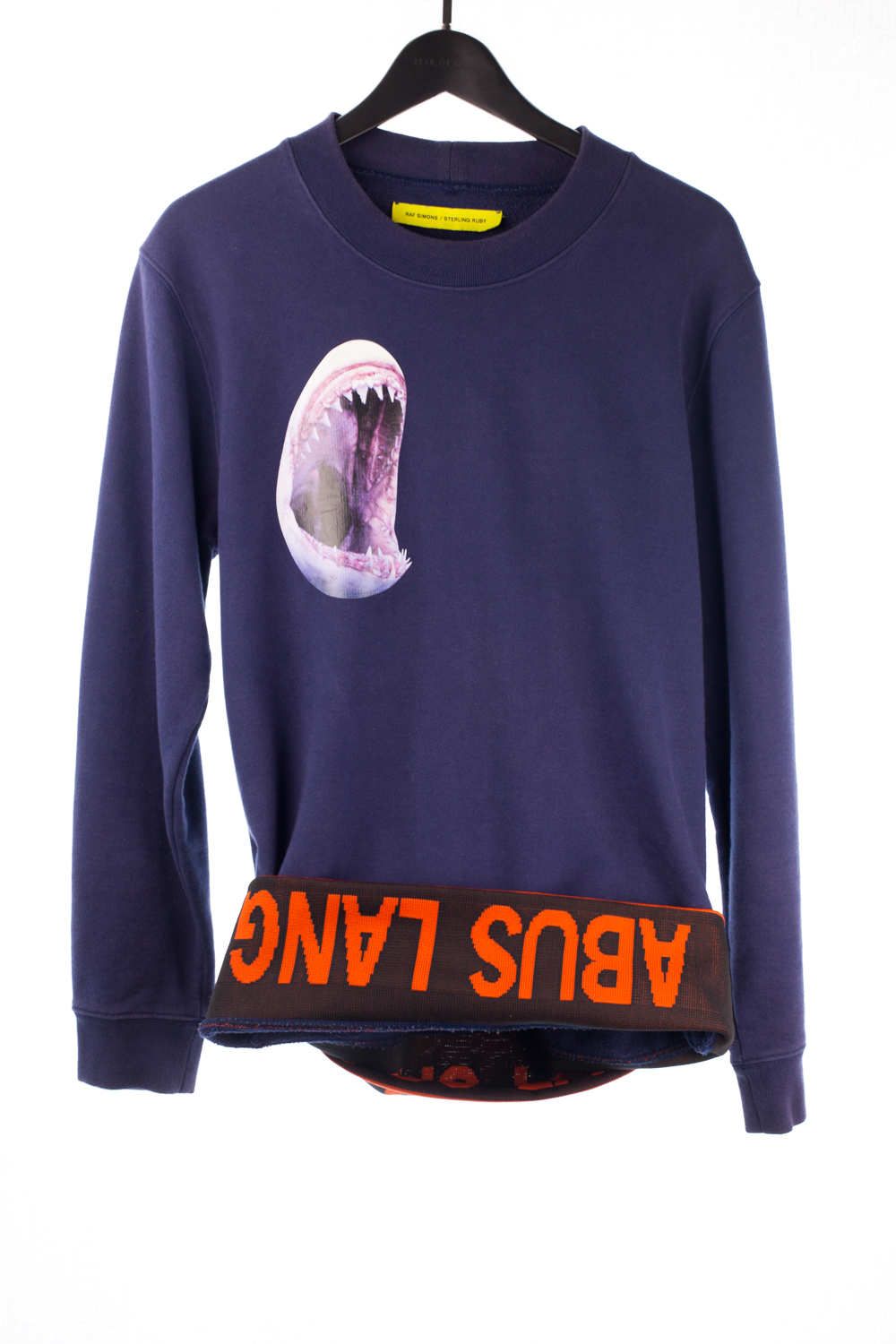 RS X Sterling Ruby "FATHERS" "ABUS LANG" Sweatshirt