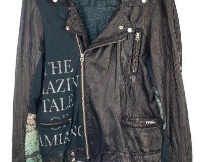 SS06 Klaus/Zamiang Reconstructed Leather Jacket