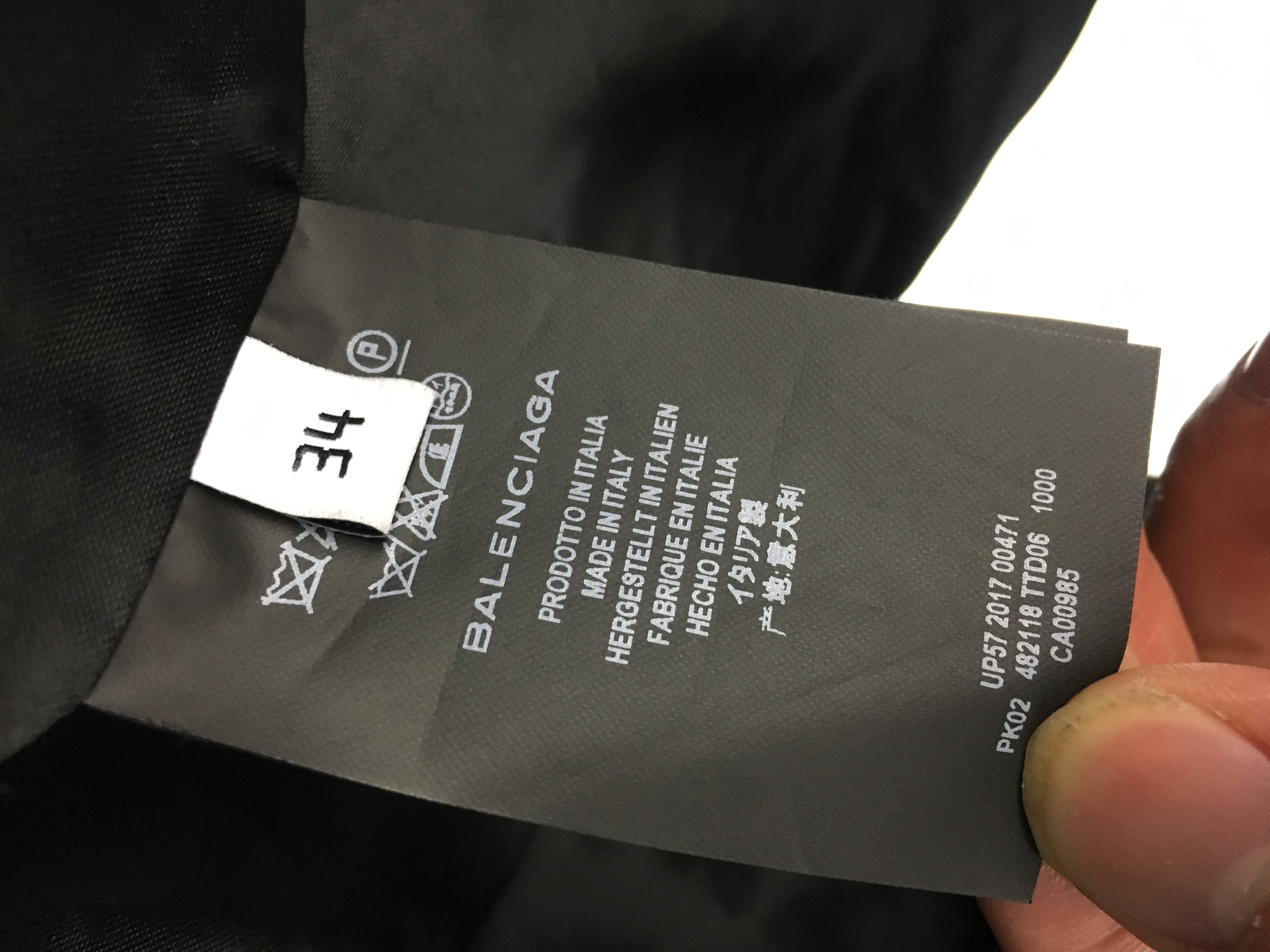 FW17 Ski Swing Hooded Shell Parka (Black)