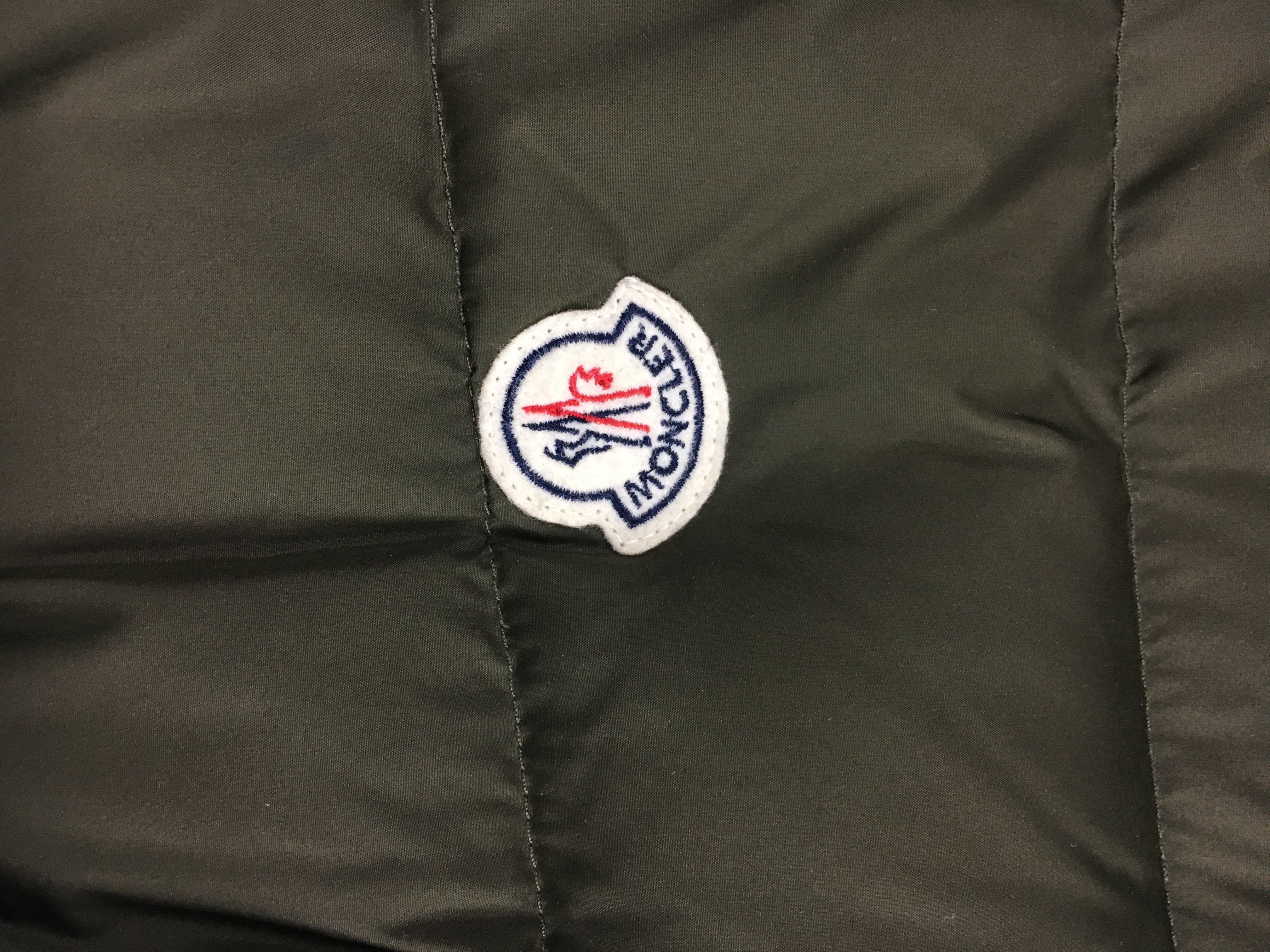 Moncler Moss Green Puffer Vest