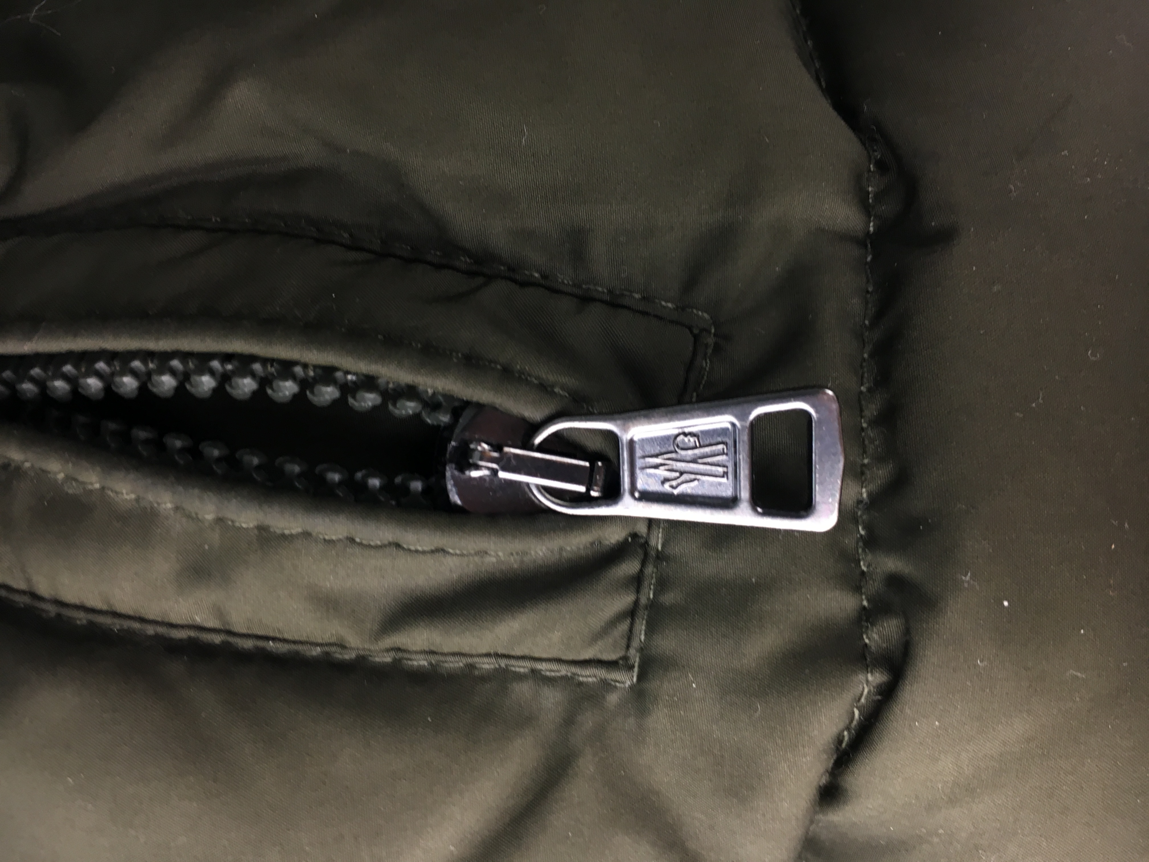 Moncler Moss Green Puffer Vest