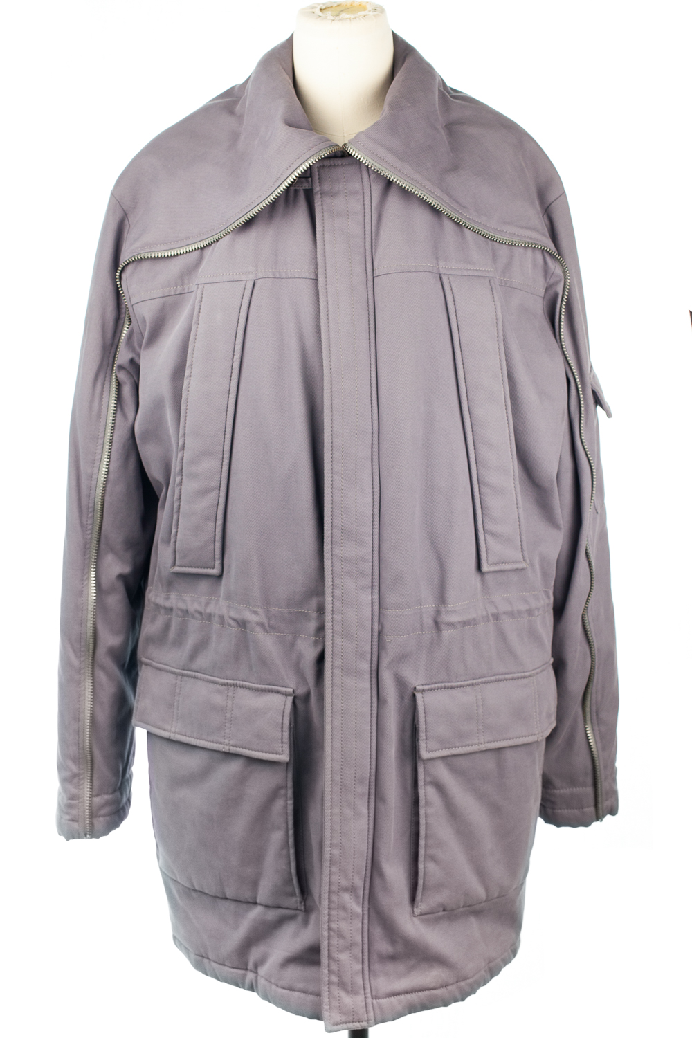 SAMPLE FW10 Zipper Down Coat w/ Padding
