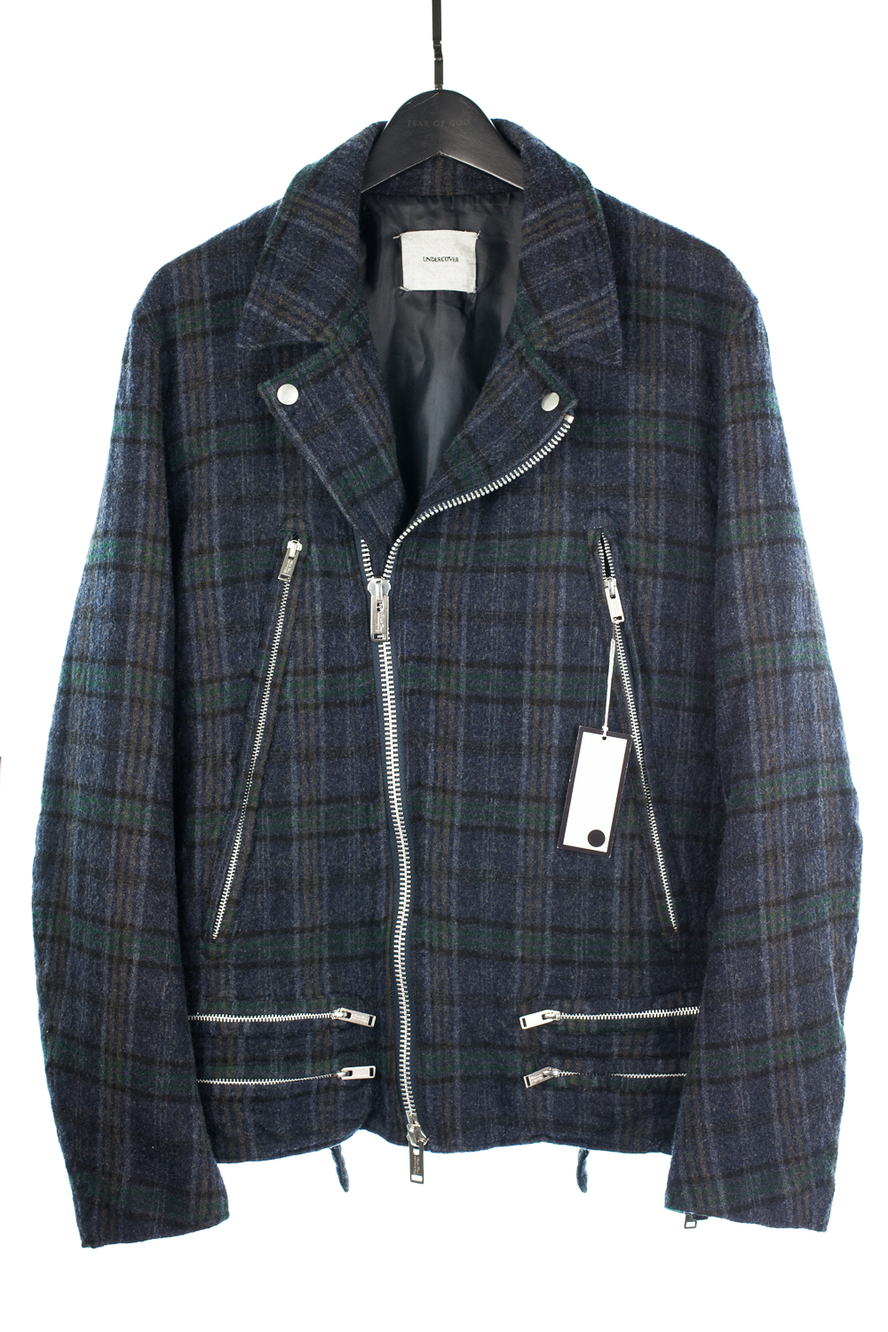 FW13 Anatamicouture Wool Plaid Double-Rider