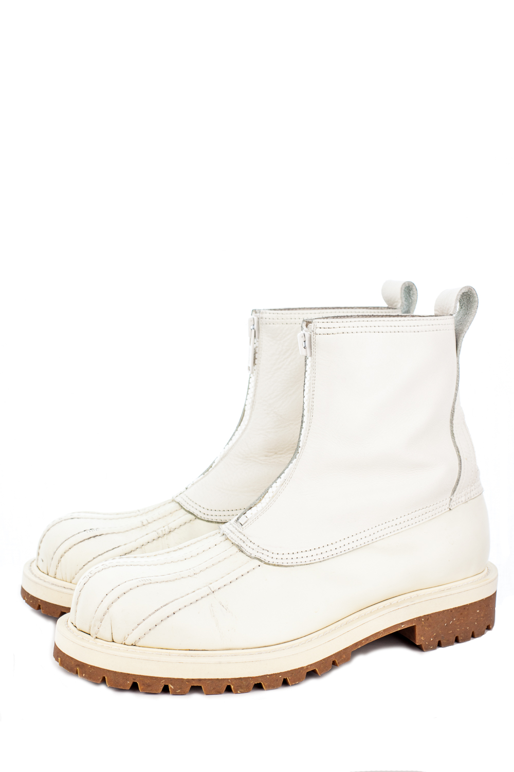 FW14 Zipped Off White Duck Boots