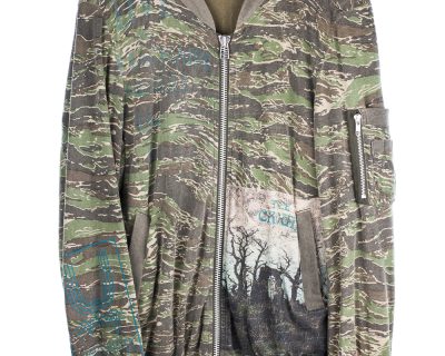 SS06 Oversized Camo Bomber