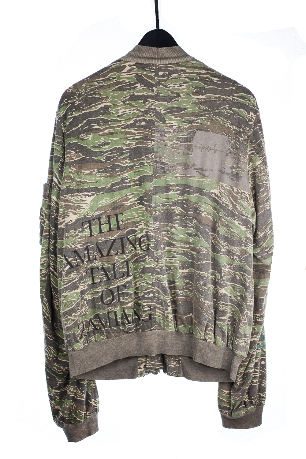 SS06 Oversized Camo Bomber