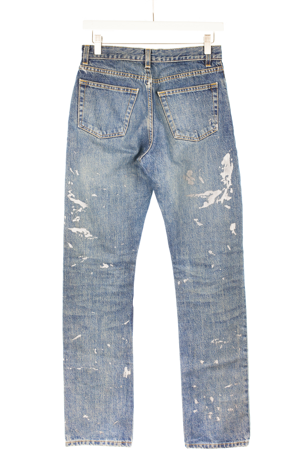 98 Grey on Blue Painter Denim