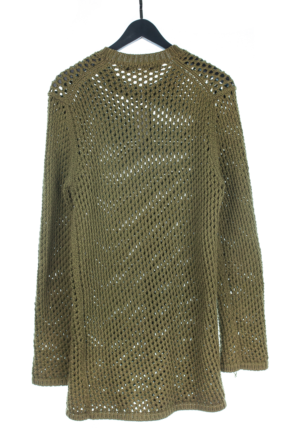 FW14 Mesh Cable Knit Pullover