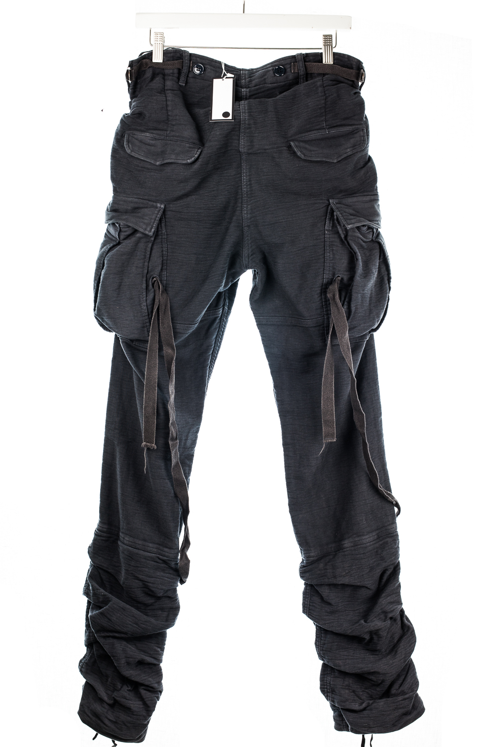 Bondage Stacked Charcoal Cargos