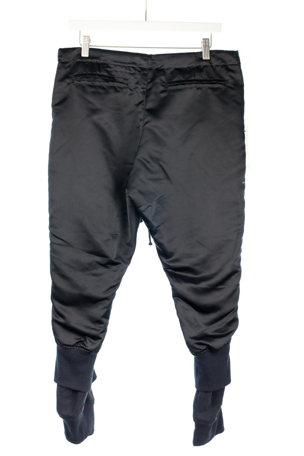 NWT SS17 "Army Jacket" Satin Fleece Zipper Lounge Pant