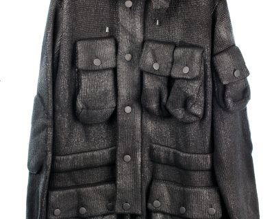 FW07 Runway Lambswool Chunky Knit w/ Rubber Finish