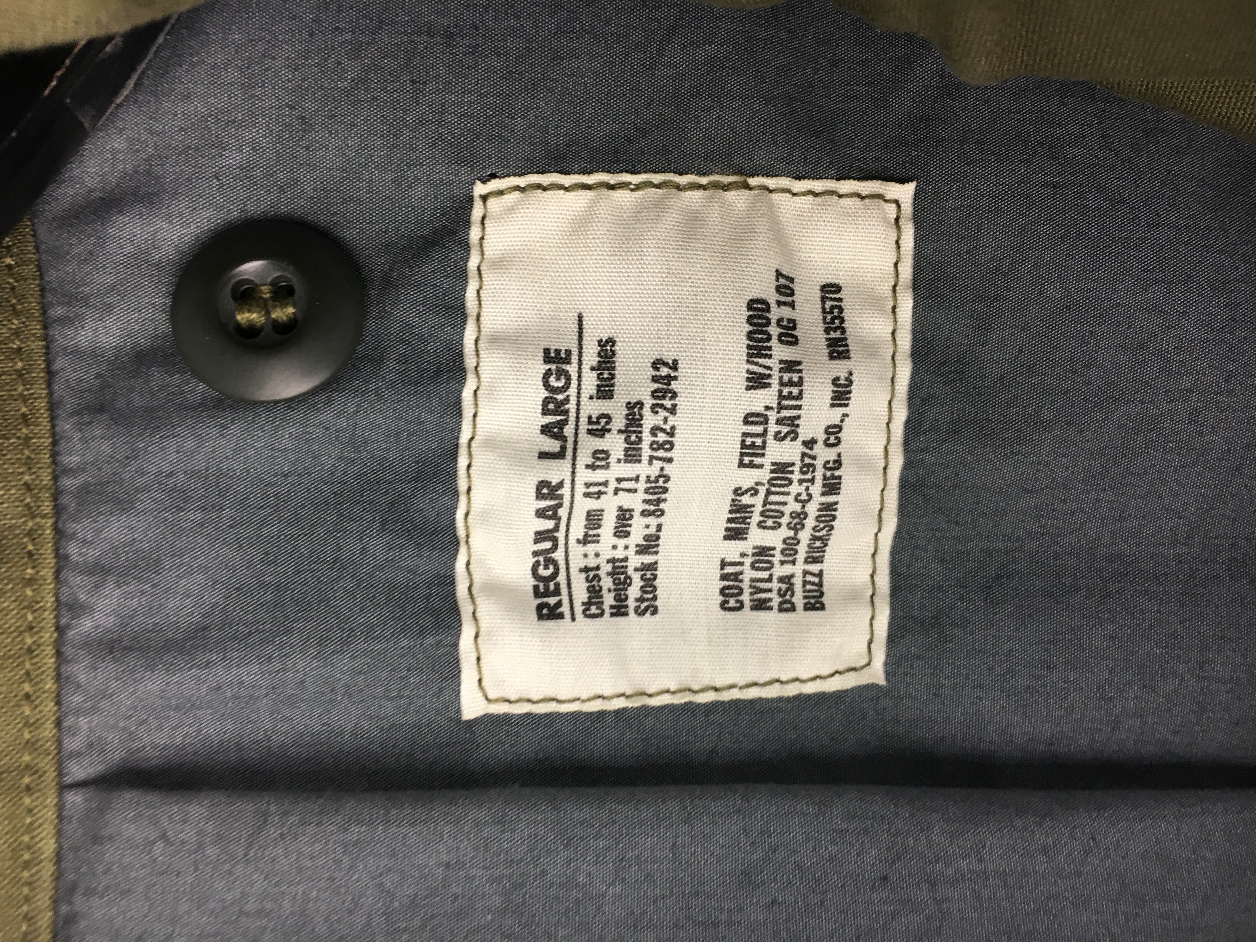 Olive M-65 Field Jacket